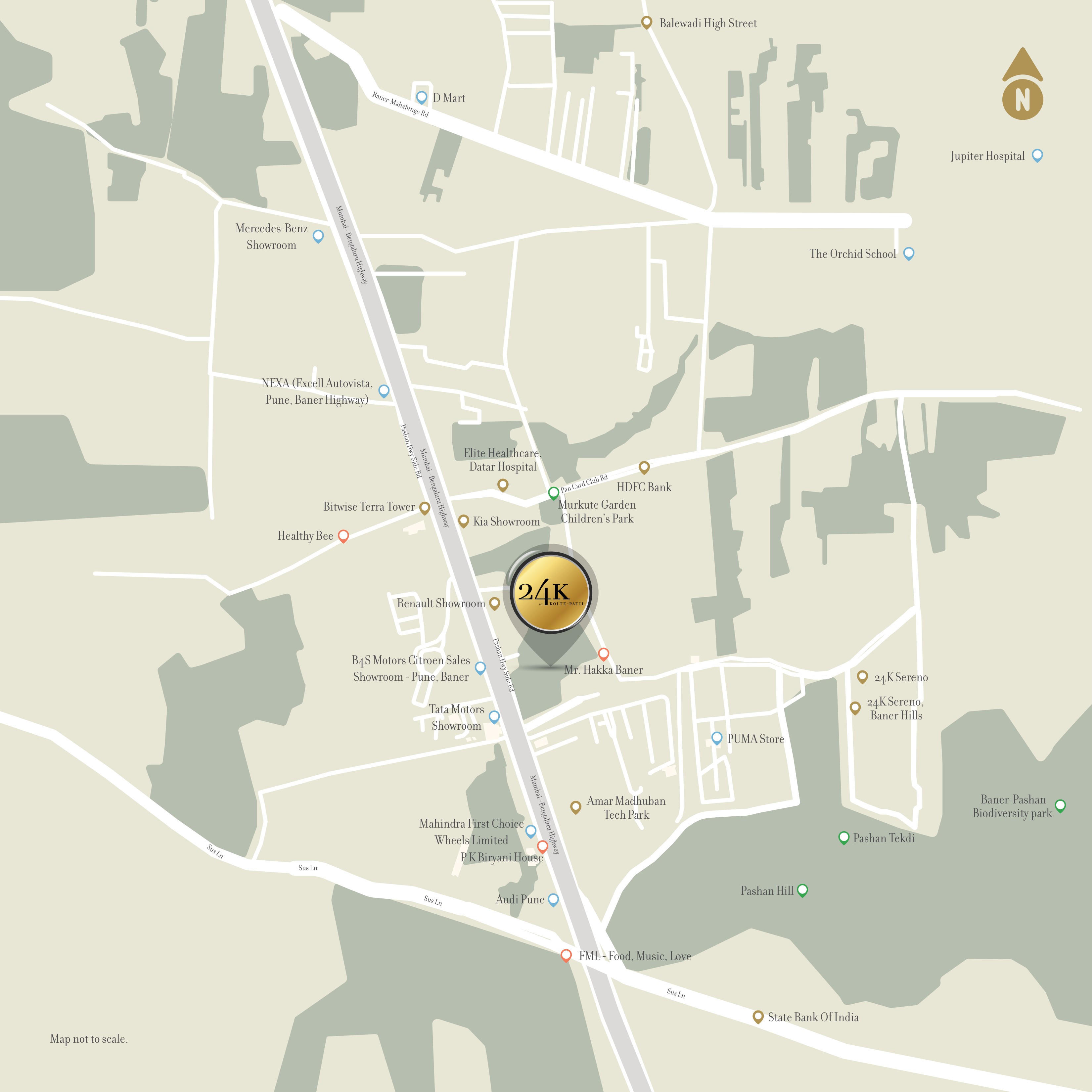 Map of the Location